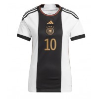 Germany Serge Gnabry #10 Replica Home Shirt Ladies World Cup 2022 Short Sleeve